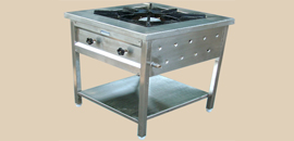 Single Burner Cooking Range